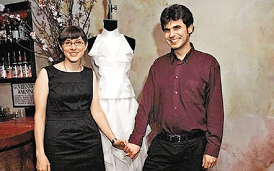 美國(guó)游客 太空成婚 無重婚紗 防走光