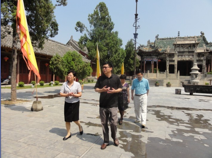 周口市旅游局長(zhǎng)劉旭勃到關(guān)帝廟景區(qū)調(diào)研