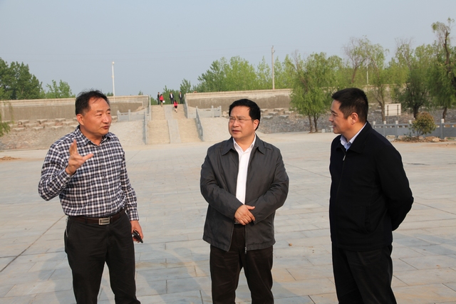 駐馬店市政府副市長李國勝調(diào)研汝南旅游
