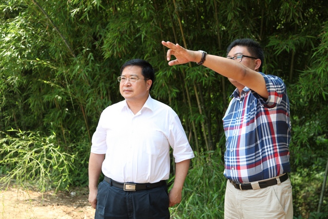 副市長李國勝調(diào)研鮑棚鄉(xiāng)村旅游