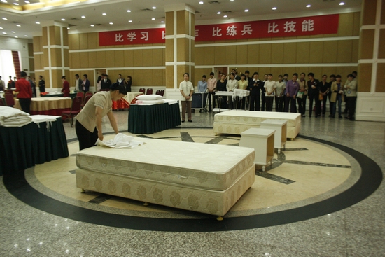 駐馬店市成功舉辦2014年旅游飯店服務(wù)技能大賽