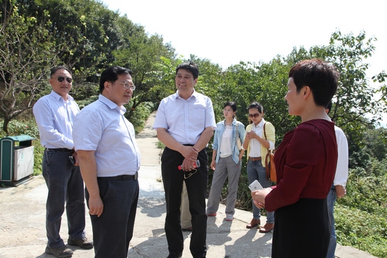 駐馬店市領(lǐng)導(dǎo)深入白云山景區(qū)檢查旅游工作